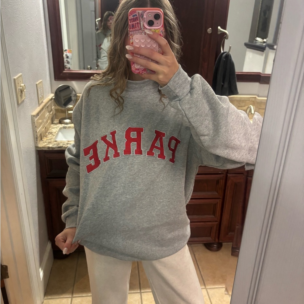 Parke Light Gray Sweatshirt